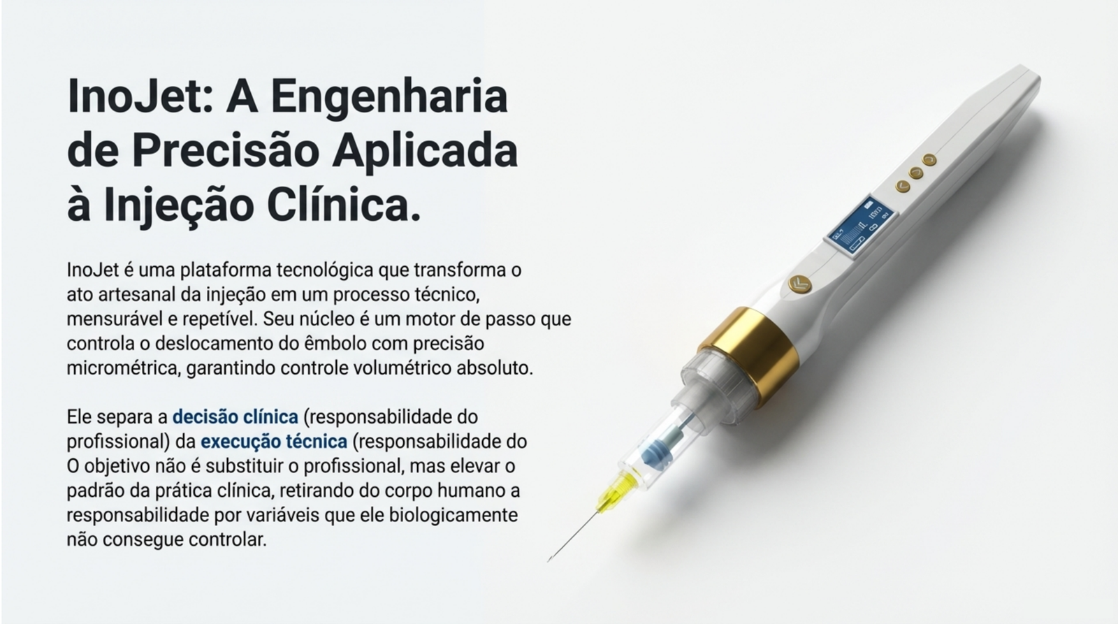 Equipamento médico InoJet